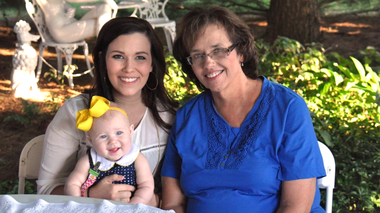 Jennifer is grateful for time she has to spend with family. 
